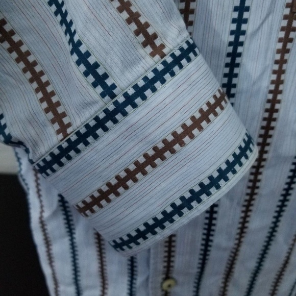 TOMMY BAHAMA Men's Long Sleeve Striped Sz L - Picture 5 of 8